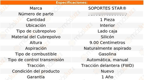 1) Cubre Polvo Lado Caja Int Tiida 1.8l 4 Cil 07/11 Foto 2