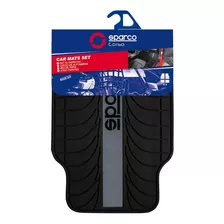 Alfombras Auto Universales Sparco Deportivo Azul Rojo Gris