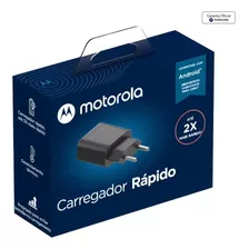 Carregador De Parede Motorola Rápido10w - Sem Cabo