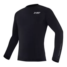 Blusa Térmica Segunda Pele X11 Climate Preto Proteção Uv50+