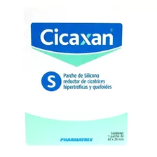 Cicaxan S Parche De Silicona Grado Médico De 60 X 30 Mm.