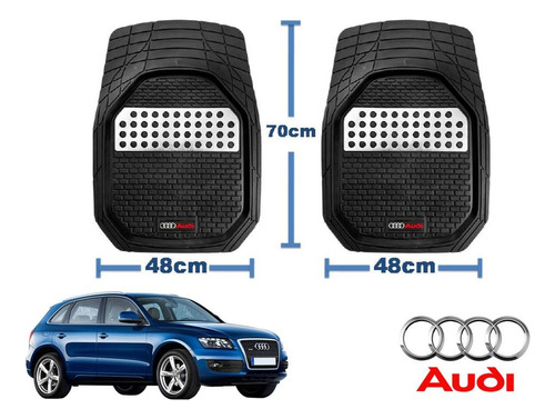 Tapetes 3d Logo Audi + Cubre Volante Q5 2009 A 2016 2017 Foto 4