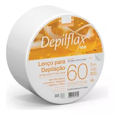 Papel Lenço Para Depilação Depilflax Rolo 60m Depilatório