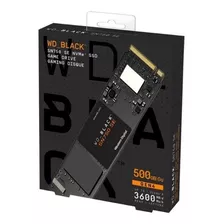 Wd_black 500 Gb Sn750 Se Nvme Ssd Interno Para Jogos - Gen4 
