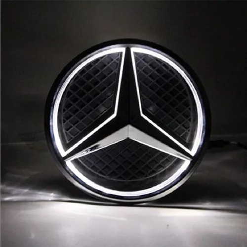 Led Emblema Frontal Aplicado A Mercedes Benz E300 Glk350 Cls Foto 5
