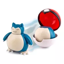 Pokemon Snorlax + Pokebola, Ideal Para Obsequio Navideño