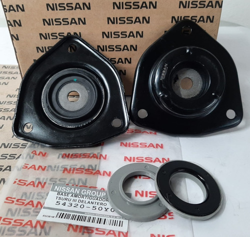 Kit Bases De Amortiguador Nissan Tsuru Iii 3 92-17 Delantera Foto 6