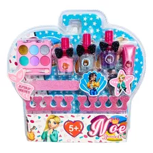 Set De Belleza Maquillaje Real Para Niñas Juguete