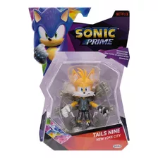 Sonic Prime Figura Articulada Tails Nine 13cm Hill Zone