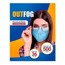 Flanela Outfog Para Óculos Antiembaçante - Dura Até 36 Horas