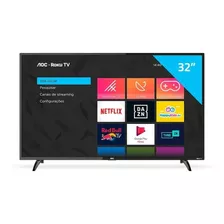 Smart Tv Led 32 Aoc 32s5195/78g Hd Com Wi-fi, 1 Usb, 3 Hdmi