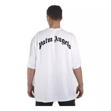 Remera Blanca Oversize - Palm Angels - Algodon Premium Moda