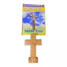 X5 Cajas Sahumerio De Cruz - Incienso Palo Santo 