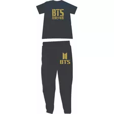 Conjunto Deportivo Grupo Bts By Corea Camiseta + Sudadera