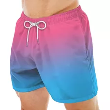 Short Masculino Tactel Praia Varias Cores E Estampas Dulk