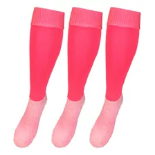 Tripack Medias De Hockey - Futbol 3 Pares Lisas