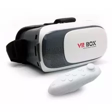 Óculos 3d Vr Virtual Box 2.0 Celular Smartphone + Controle