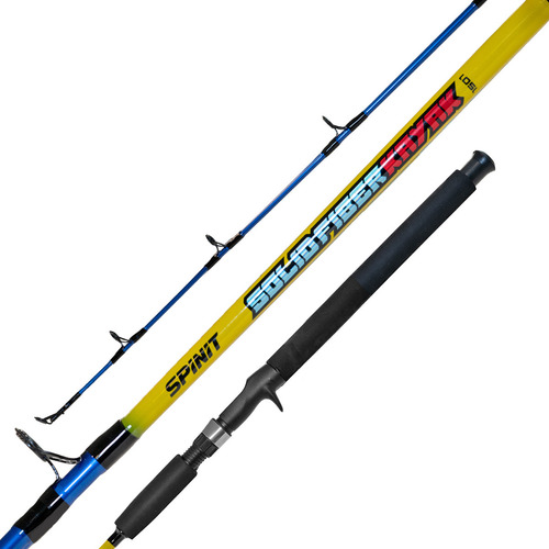 Caña Spinit Solid Fiber Kayak Pesca 1,5 Mt 1 Tramo