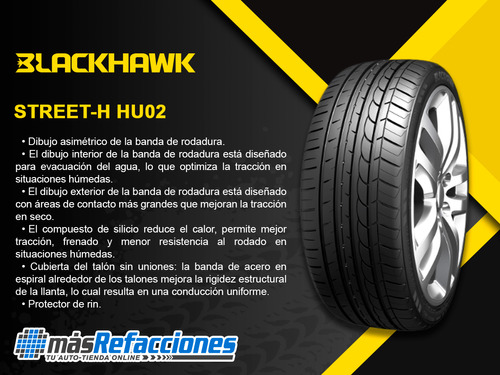 2 Llantas 275/45r19 108y Blackhawk Street-h Hu02 Sin Rin Foto 4