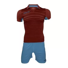 Kit Tabit Burdeo Celeste Original Macron Futbol