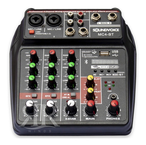Console Soundvoice Mc4-bt De Mistura 110v/220v