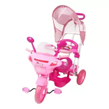 Triciclo Multifuncional Bel 2 Em 1 Rosa