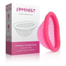 Disco Menstrual Feminist Modelo Único + Saquinho Grátis