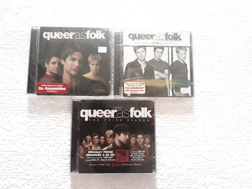 Cd Queer As Folk Lote 4 Discos (lacrados) Frete Grátis 