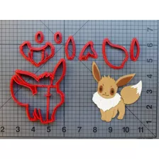 Cortantes Fondant Eevee Pokemon !