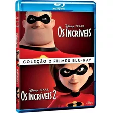 Blu-ray Os Incríveis 1 & 2 - Disney Pixar - Dub Leg Lacrado 