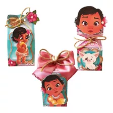 Moana Baby 3d 40 Itens Milk, Sacolinha, Meia Bala ,sacola