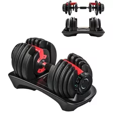 Halter Regulável Anilha Dumbbell Peso Ajustável 24kg Yangfit