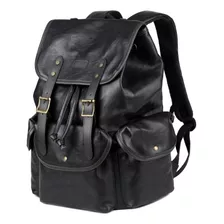 Mochila De Cuero Para Laptop De 15.6 Pulgadas, Mochila Para 