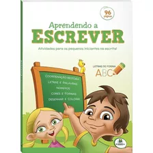 Livro Aprendendo A Escrever Cartilha De Alfabetização