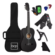 Kit De Guitarra Acústica Para Principiantes, 38 Pulgadas