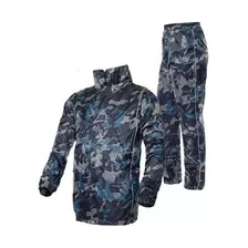 Impermeable Camuflaje Motociclista Ciclista Militar Moto