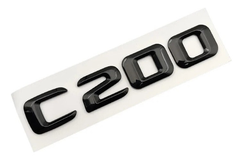 Letras 3d Para El Logotipo Del Maletero Mercedes-benz C200 W Foto 8