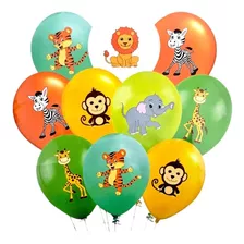 Globos Animalitos De Látex 25 Unidades