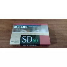 Cassette Tdk Sd 60 Usa/japon