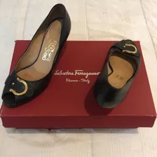 Tacones Salvatore Ferragamo Zapatillas Mujer Dama Calzado