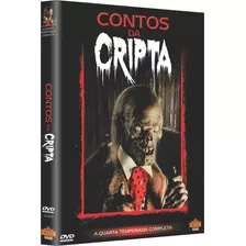 Box Contos Da Cripta - 4ª Temporada Original Lacrado 4 Dvd's