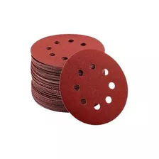 Disco Lixa 225mm C/ Velcro 8 Furos Para Lixadeira Girafa