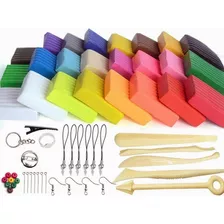 Kit De Inicio De Arcilla Polimérica Para Niños 24 Colores