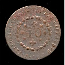 Moeda Do Brasil Império 40 Réis 1829 B Cobre C645 L.1212