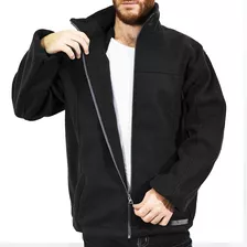 Campera Polar Hombre Lisa Abrigo