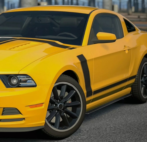 Estribos Laterales Estilo Ford Mustang Rp 2010 2011 A 2014 Foto 5