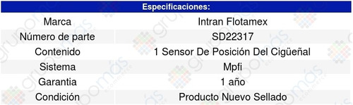 Sensor Cigueal Ckp Honda Accord Lx 3.0l V6 97-99 Intran Foto 3