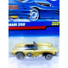 Carrito Hot Wheels Ferrari 250 Dorado Ed 1997 Escala 1:64