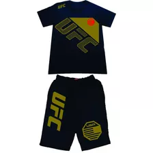 Conjuntos Deportivos Camiseta Pantaloneta Ufc Mma Adult Niño