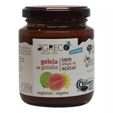 Kit 2x: Geleia Goiaba Orgânica Sem Adição Açúcar Agreco 240g